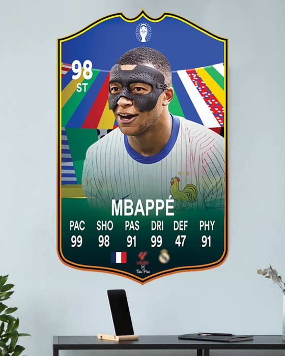 Card Fifa Mbappe FC24 Euro - TabloPrint