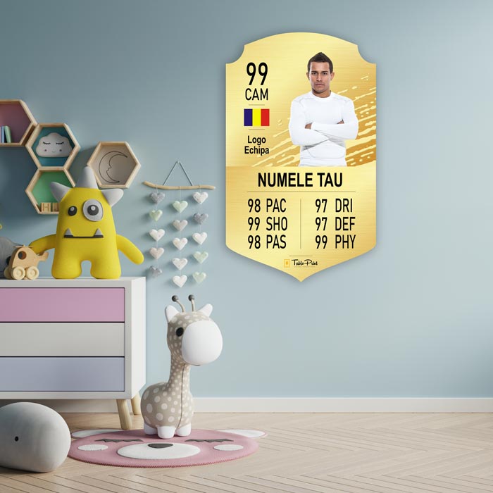 card-fifa-personalizat-gold-cadou