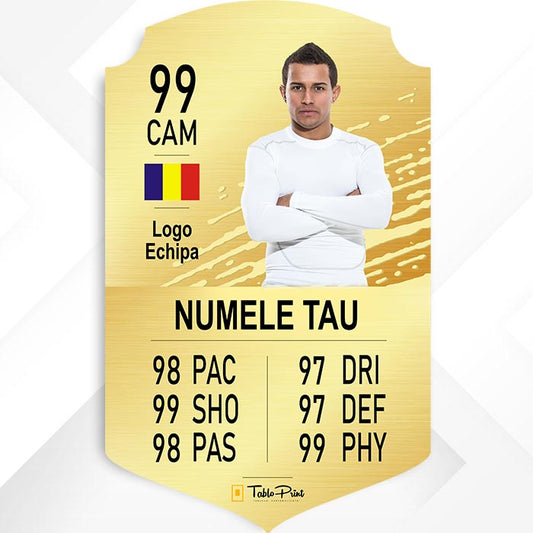 card-fifa-personalizat-gold-cadou