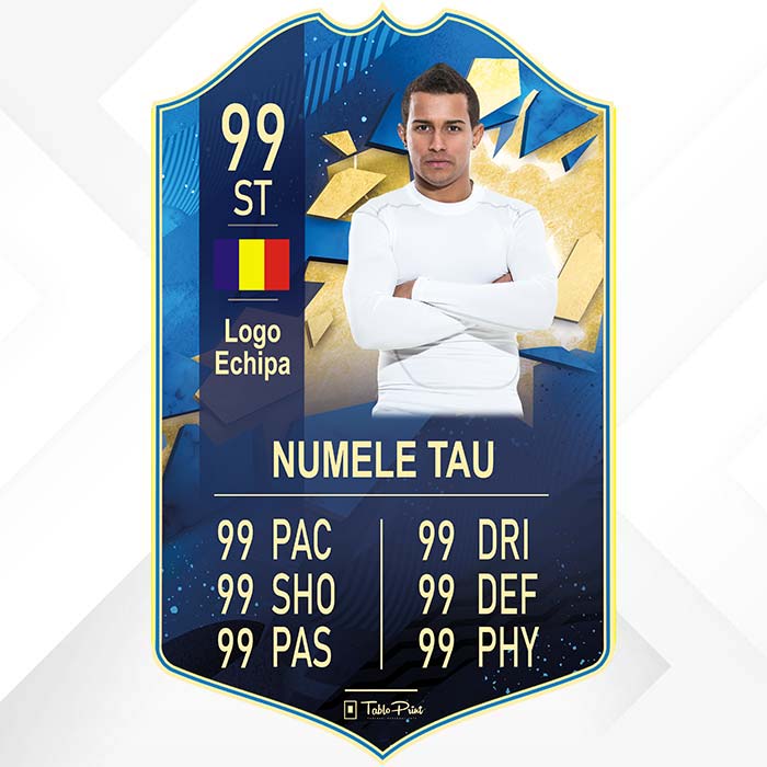 Card Fifa Personalizat TOTS pentru iubitorii de FOTBAL sau FIFA.