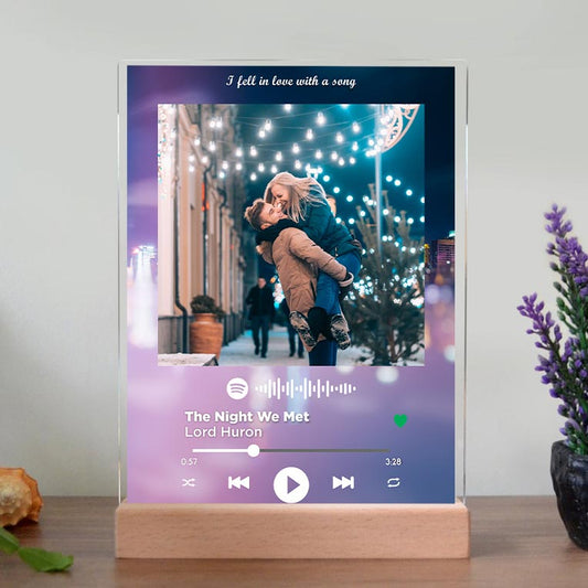 Placheta Spotify Personalizat City - TabloPrint