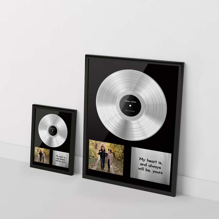 Tablou Personalizat Platinum Music - TabloPrint